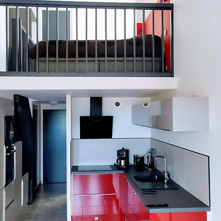 Daire Design Avec Solarium Au Dernier Etage